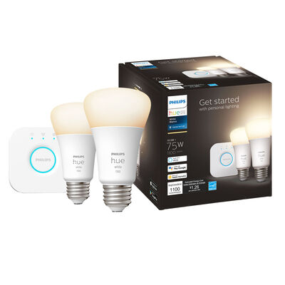 Philips Hue White Starter Kit with Hue Bridge